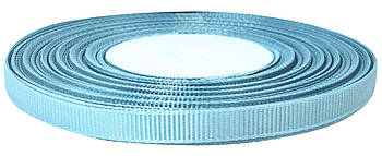 Репсова стрічка №20 блакитна (0.6 см х 25 ярдів)