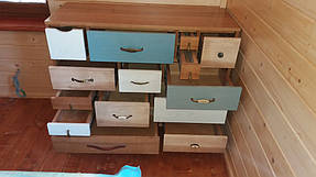 Комод дачная деревня. 7