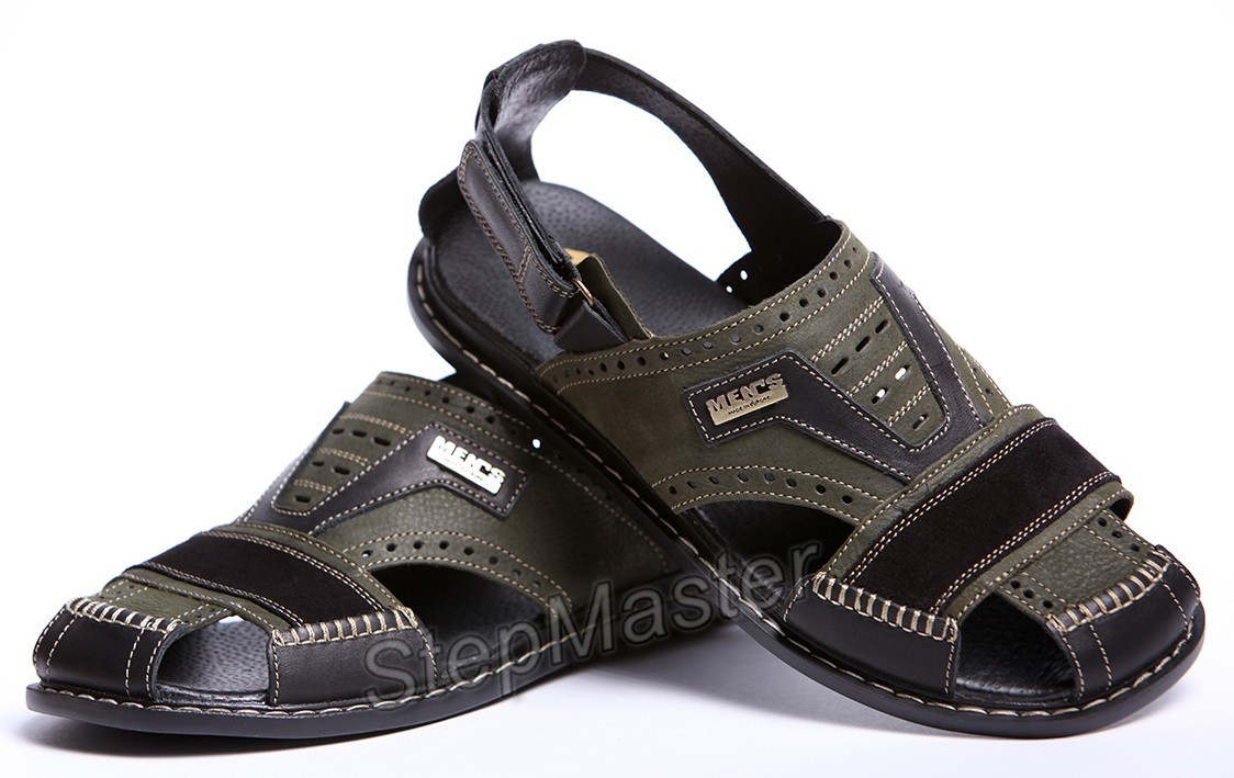 Сандалії шкіряні Kristan Nubuck Olive