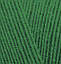 Пряжа для ручного в'язання Alize LANAGOLD FINE (Алізе ланаголд файн) 118 темно-зелений, фото 2