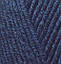 Пряжа для ручного в'язання Alize LANAGOLD FINE (Алізе ланаголд файн) 58 темно-синій, фото 2