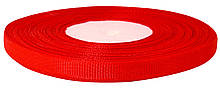 Репсова стрічка червона 0,6 см х 25 ярдів