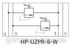 Клапан предохранительный (переливной) модульного монтажа DN 6 UZPR6-W-31.5 - фото 2 - id-p546202285