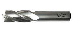 Фреза 4-перова Super Cobalt високопродуктивна сталь M42-CO8 (кобальт 8%) 18x16 мм, хвостовик 16 мм