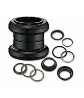 Кермова колонка 1-1/8" VP VP-A71 напівінтегрир., d 28.6/34/30, підшипники сепараторні, сталева, чорна