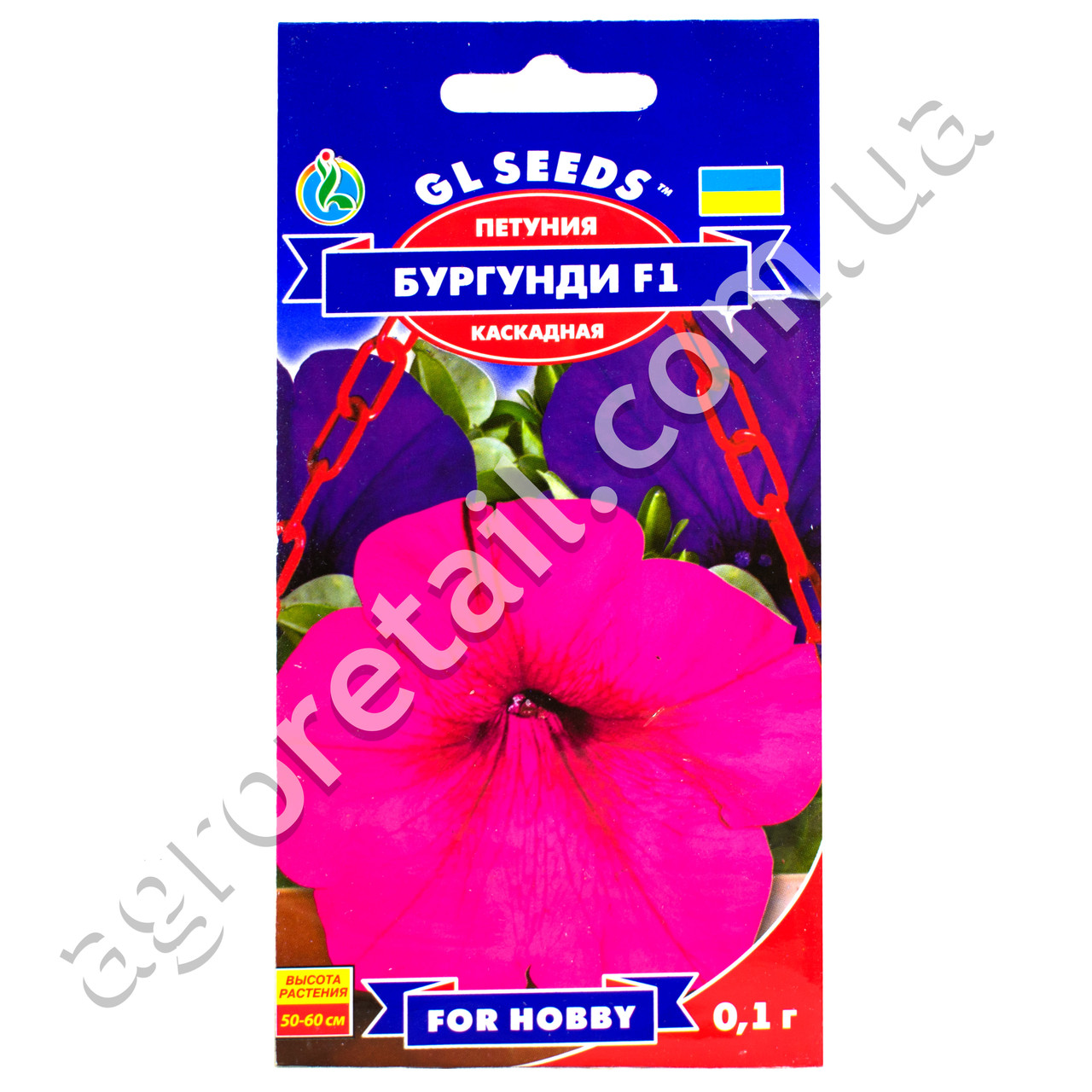 Петунія Бургунді F1 0.1 г Gl Seeds