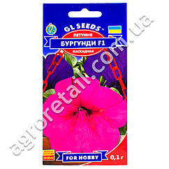 Петунія Бургунді F1 0.1 г Gl Seeds