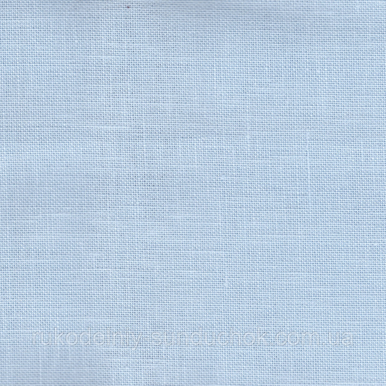 Ткань равномерного переплетения Zweigart Belfast 32 ct. 3609/562 Ice Blue (голубой лед) - фото 1 - id-p546291594