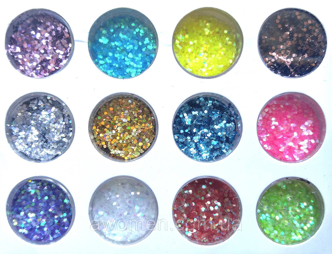 Конфеті 12 кольорів (коробка), фото 1