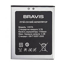 Акумулятор Bravis Vista, 1700 mAh Original /АКБ/Батарея/Батарейка/Бравис
