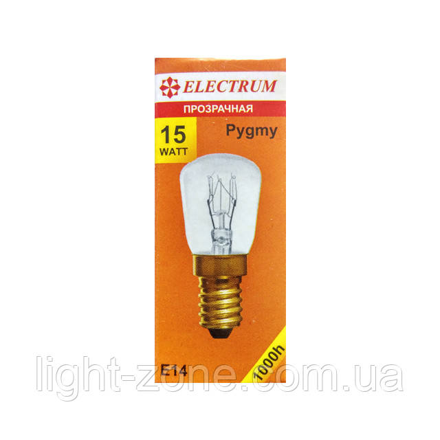 Лампа Electrum Pygmy 15W E14 д/холодильника