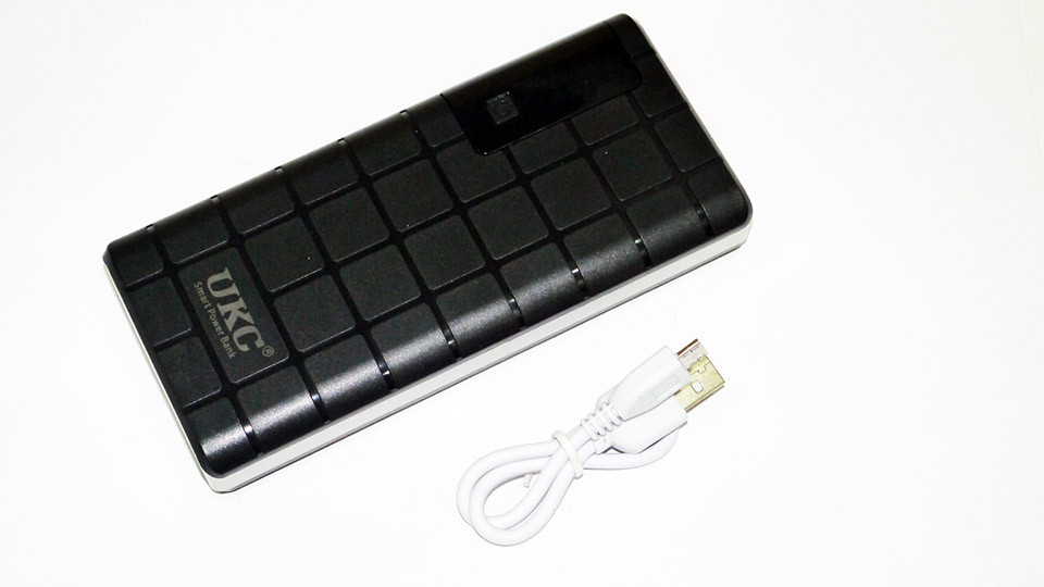 Power Bank UKC 18000 mAh 3xUSB LCD, фото 1
