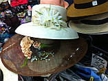 Літній капелюх із великими крисами із соломки, фото 5
