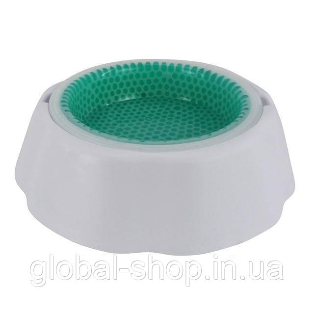 Охолоджувальна миска для води для хатніх тварин Frosty Bowl  ⁇  Миска для собак з охолоджувальним гелем