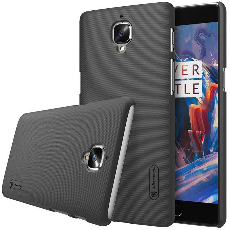 Nillkin OnePlus 3 / 3T (A3000) Super Frosted Shield Black Чохол Накладка Бампер