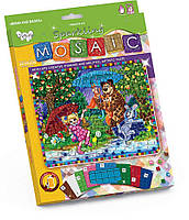 Блискуча мозаїка 'Дівчинка та Ведмідь' (БМ-04)