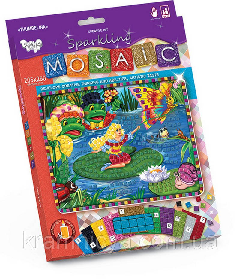 Блискуча мозаїка 'Дюймівчинка" (БМ-05), фото 1