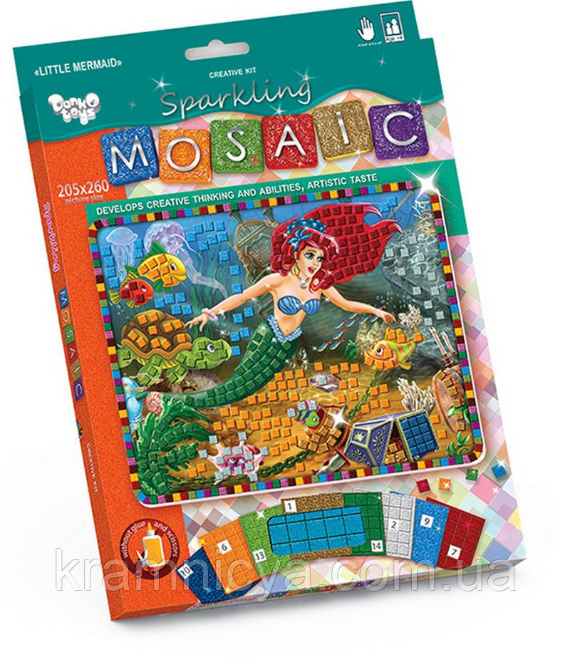 Блискуча мозаїка 'Русалонька' (БМ-08), фото 1