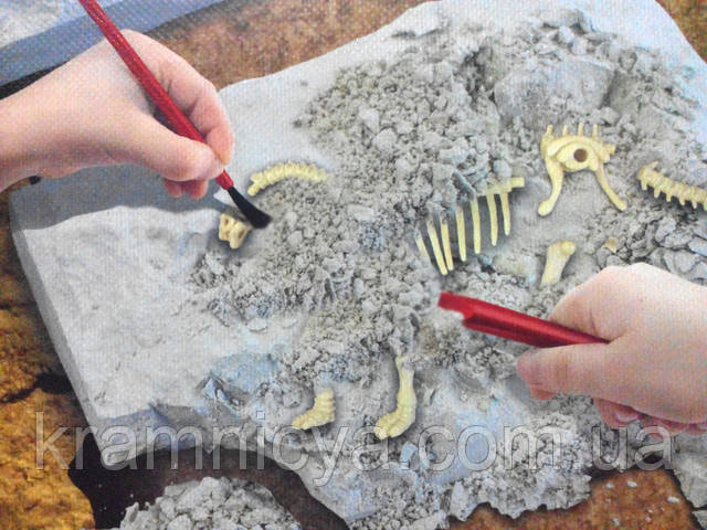 Набор юного архиолога и палеонтолога Раскопки динозавров Раскопки динозавров купить