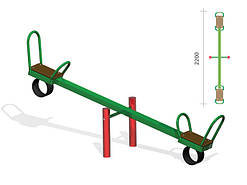 Гойдалка-балансир КБ