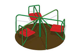 Дитяча карусель КР1800