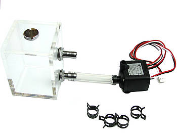 Комплект насос + ємність для холодоагенту 12В 350л/год