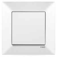 Вимикач VIKO Meridian Білий (90970101)