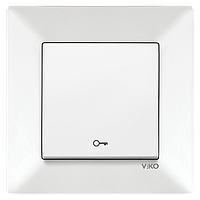 Кнопка дверного замка VIKO Meridian Білий (90970105)