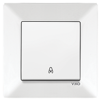 Кнопка дзвінка VIKO Meridian Білий (90970106)