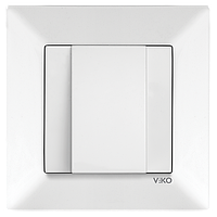 Заглушка для виведення кабелю VIKO Meridian Білий (90970177)