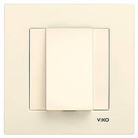 Заглушка для виведення кабелю VIKO Karre Крем (90960177)