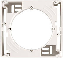 Коробка для зовнішнього монтажу одинарна Schneider Electric Sedna Слонова кістка SDN6100123