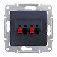 Аудіорозетка Schneider Electric Sedna Графіт SDN5400170