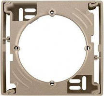 Коробка для зовнішнього монтажу одинарна Schneider Electric Sedna Титан SDN6100168