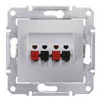 Аудіорозетка Schneider Electric Sedna Алюміній SDN5400160