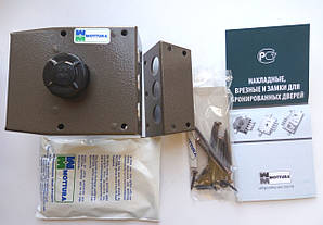 Замок накладной Gerda Tytan ZX GT8 длина ключа 103мм антик (Польша