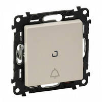 Кнопка Дзвінок Legrand Valena Life 6 А 250 В з підсвіткою Слонова кістка (752216)