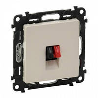 Аудіорозетка одинарна Legrand Valena Life Слонова кістка (753572)