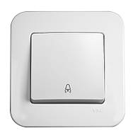 Кнопка дзвінка VIKO Rollina Біла (90420006)