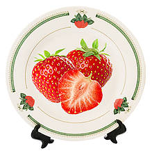 Тарілка з Вашим дизайном "Полуниця", D - 20 см