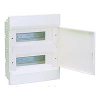 Щит внутрішній із білими дверцятами 24 модулів (2х12) Hager COSMOS VR212PD