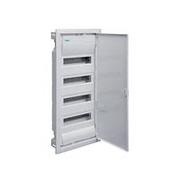 Щит на 48 (56) модулів, внутрішнього встановлення з металевими дверцятами, без клем, Hager VOLTA VU48UA