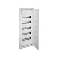 Щит на 60 (72) модулів, внутрішнього встановлення з металевими дверцятами, без клем, Hager VOLTA VU60UA