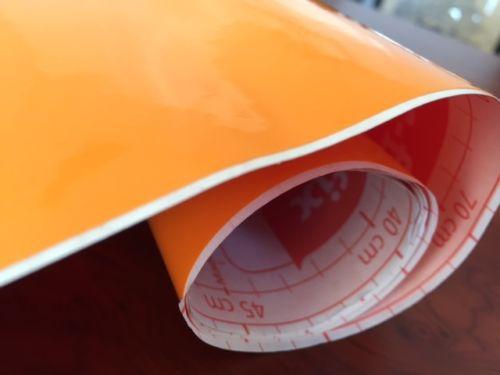 Самоклейка, d-c-fix, 15 метров в рулоне, 45 cm Пленка самоклеящаяся, глянцевая, оранжевая - фото 2 - id-p546494601