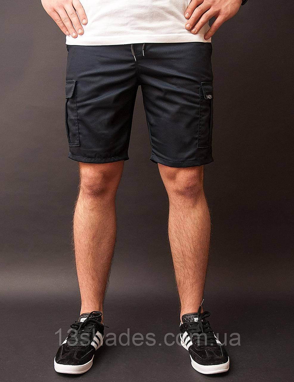 Шорти чоловічі Cargo beZet dark blue (темно-синій) Україна