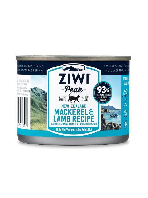 Ziwi Peak Moist Mackerel Lamb For Cats - вологий консервир.корм для кішок - Скумбрія і Ягня(185м)