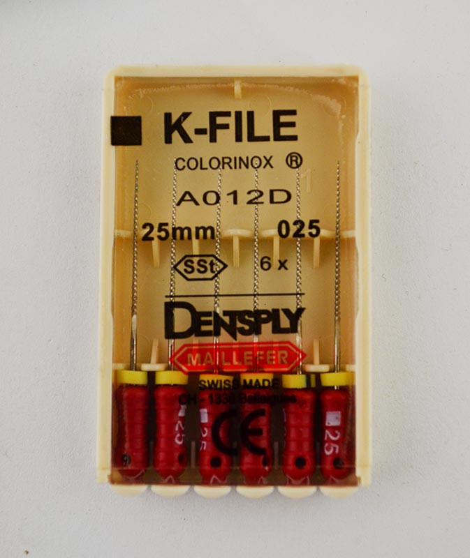 K-File Colorinox (К-Файли) 25 мм MAILLEFER