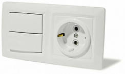 Вимикач + Розетка