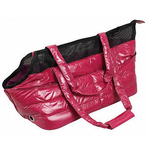Karlie-Flamingo (КАРЛІ-ФЛАМІНГО) DOUDOU PINK S сумка-переноска для собак і кішок, рожева, плащівка