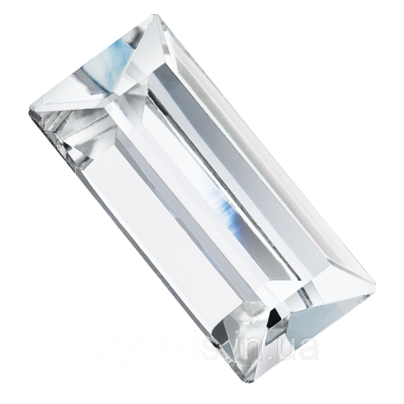 Багети Preciosa (Чехія) 3х2 мм Сrystal, фото 1